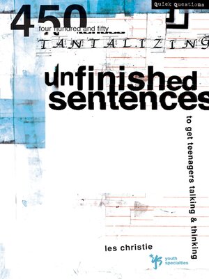 cover image of Unfinished Sentences